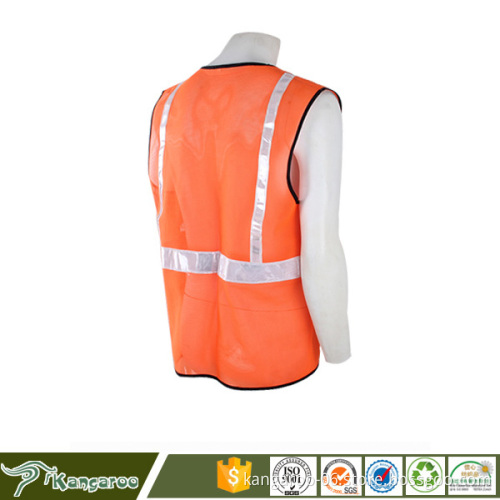 Polyester Fabric For Safety Vest With Reflective Tape
